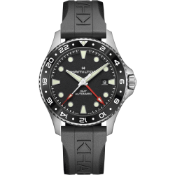 Hamilton Khaki Navy Scuba GMT Auto 43mm H82555330 | Bellido