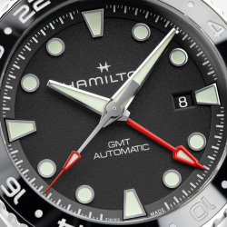 Hamilton Khaki Navy Scuba GMT Auto 43mm H82555330 | Bellido