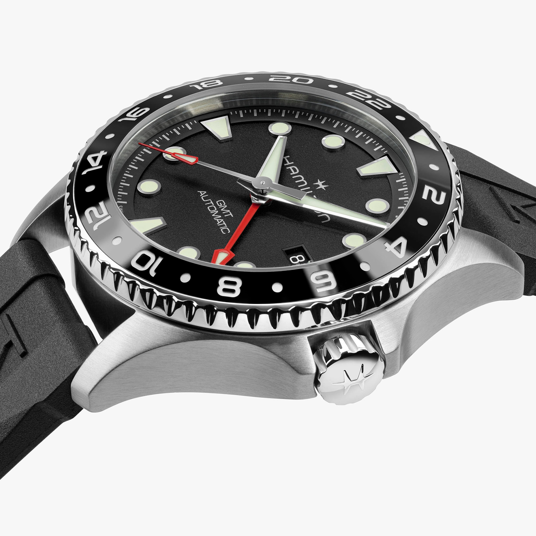 Hamilton Khaki Navy Scuba GMT Auto 43mm H82555330 | Bellido