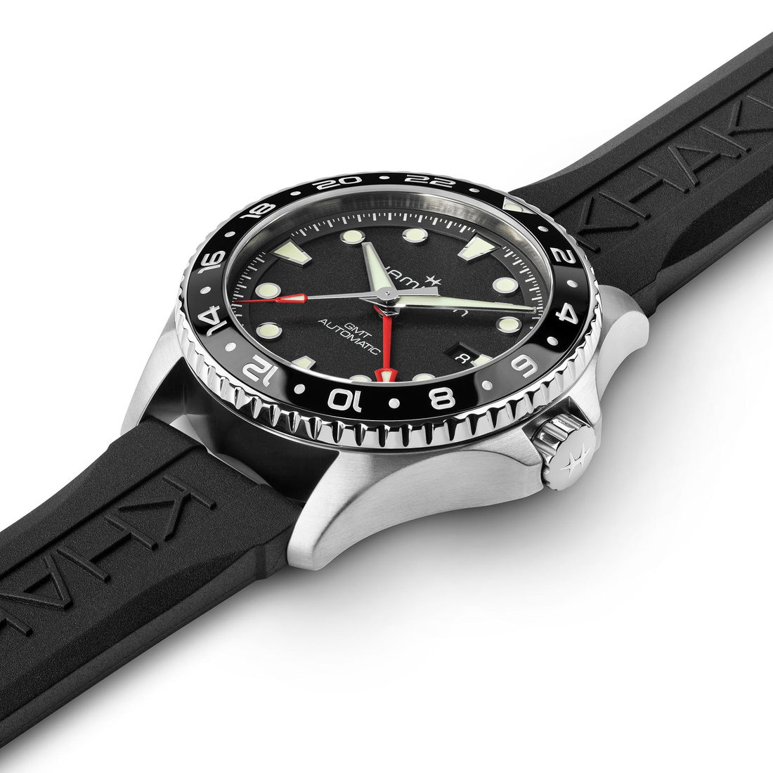 Hamilton Khaki Navy Scuba GMT Auto 43mm H82555330 | Bellido